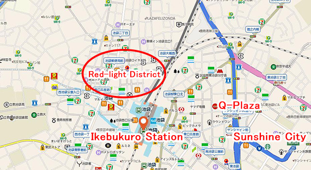 Public Safety In Japan Tokyo Red Light Districts Japan Travel By