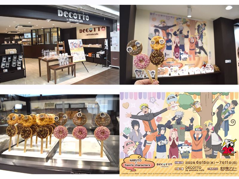 NARUTO デイダラ サソリ コースター サンリオ アニメイトカフェ 2038667943.jpg?1695613531