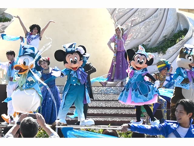 東京ディズニーシー(R) 25 周年“スパークリング・ジュビリー”」開催中