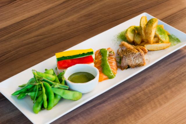 「抹茶ビアガーデンセット」、是非ご賞味あれ。