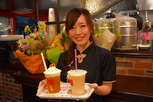 凍頂烏龍茶&times;スモークチーズ岩塩と、ミルクラテと、素敵な店員さん