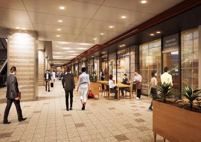 地下広場北川店舗