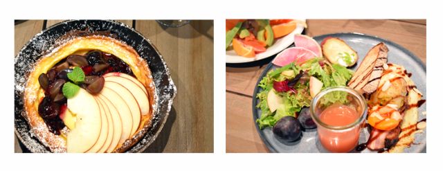 その旬ならではの新鮮なフルーツがたっぷり