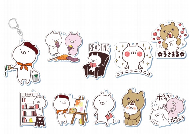 〆 追加あり まるうささん専用 とぼけた顔に癒される♪「うさまる GALLERY」が期間限定開催