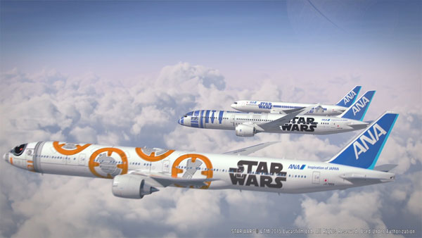 ANAのスター・ウォーズなR2-D2飛行機、お披露目！ | ギズモード