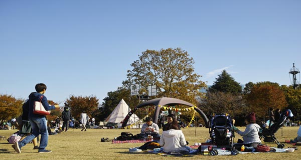 立川で東京ピクニックが開催。青空の下マーケットやワークショップを楽しもう！