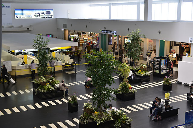 神戸空港の旅客ターミナル