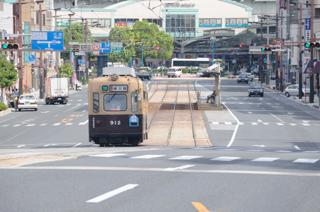 広島の観光ルートプラン　半日でめぐる広島市観光モデルルート　広電路面電車でめぐる観光プラン