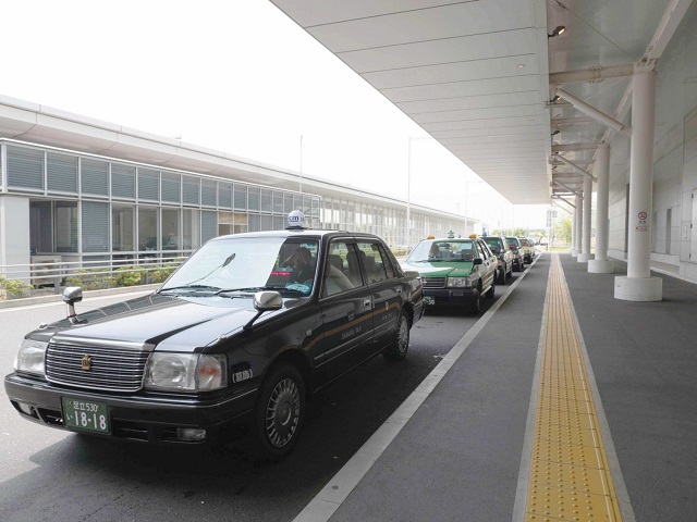 일본에서 택시 타기