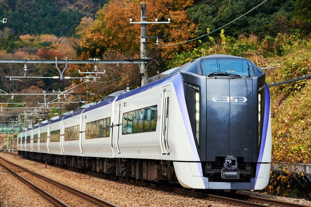ชินจูกุถึงคาวากุจิโกะ: เดินทางตรงโดยใช้รถไฟด่วนพิเศษ FUJI EXCURSION