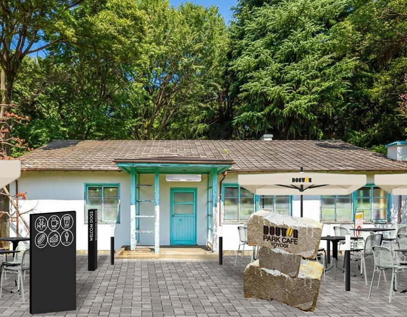 The athlete's village from the 1964 Tokyo Olympics has been transformed into a caf&eacute;! Doutor Park Caf&eacute; YOYOGI has opened in Yoyogi Park.