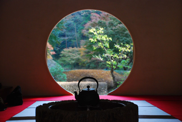 鎌倉寺カフェで抹茶体験