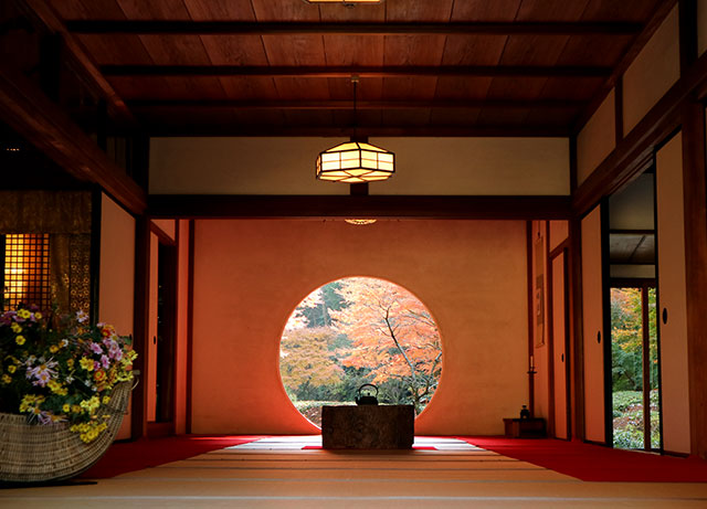 鎌倉・明月院の丸窓から覗く紅葉を見に出かけよう！見ごろや混雑情報も