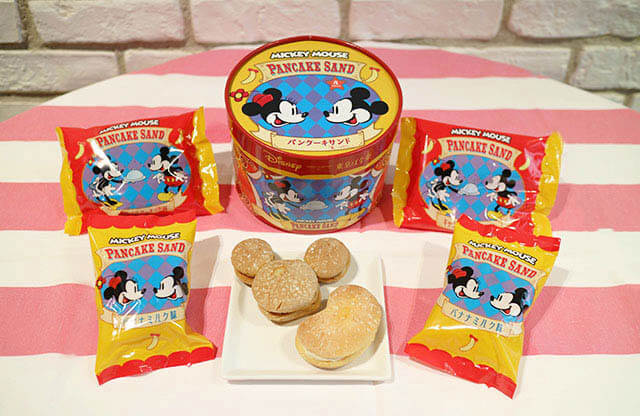 Mickey Mouse Pancake Sandwich