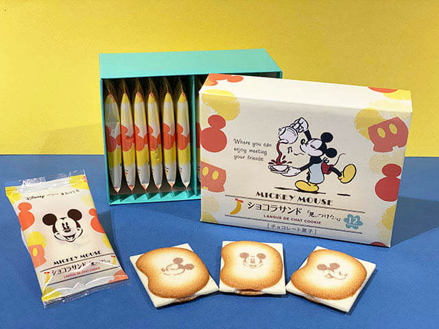 Mickey Mouse Langue de Chat Cookie
