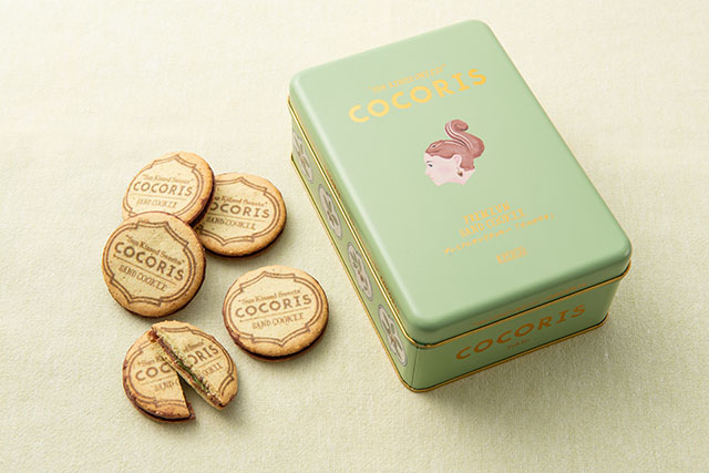 COCORIS　「プレミアムピスタチオサンドクッキー」8個入2,160円（税込）