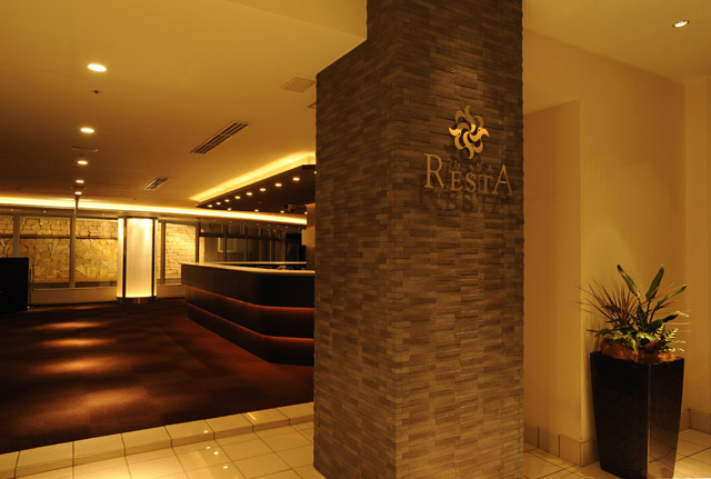 Times spa resta高級感十足的接待大廳。