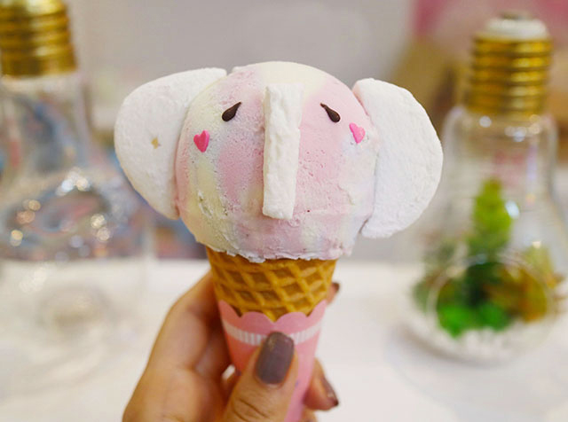 動物造型冰淇淋　大象　500日圓