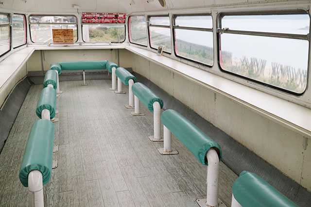 ロンドンバスカフェ　2階の席