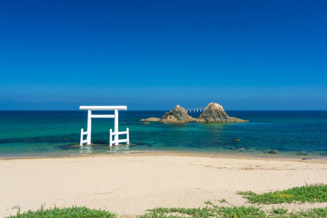二見ヶ浦海岸　夫婦岩