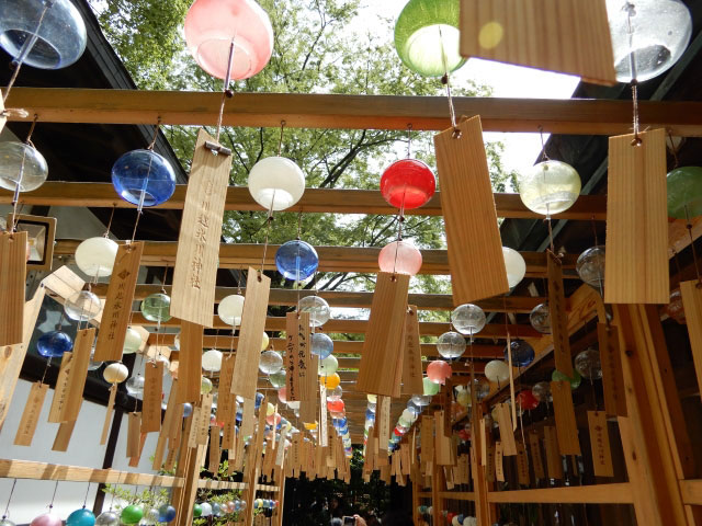 夏には風鈴回廊と呼ばれるお祭りも開催されます