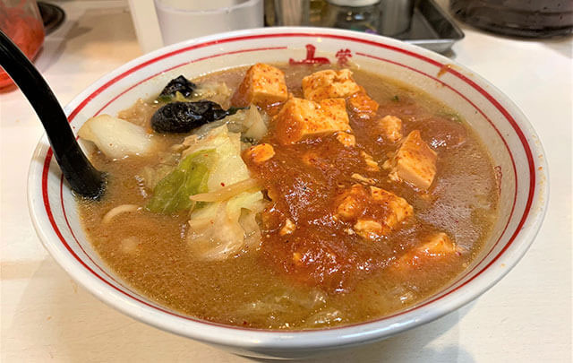 「蒙古タンメン中本」の「味噌タンメン」780円（税込）