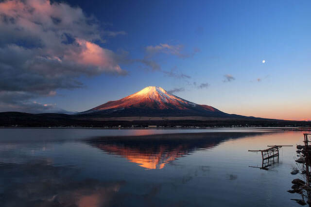 富士山　鏡富士