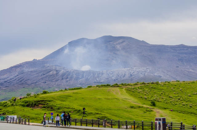 阿蘇山　カルデラ火山