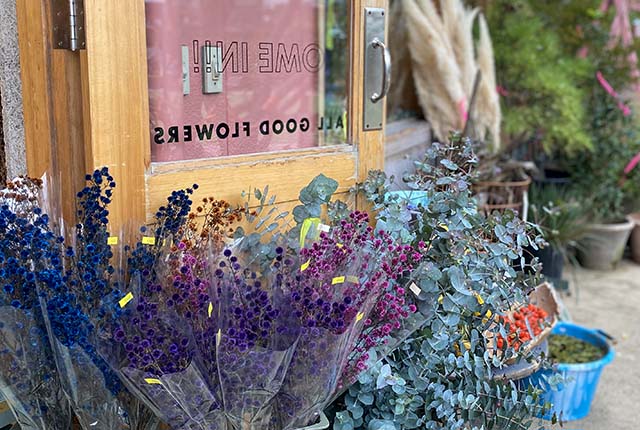 「ALL GOOD FLOWERS（オールグッドフラワーズ）」　入口