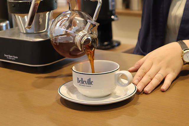 Belleville Brûlerie TOKYO　「コーヒー」390円（税込）～　※通常はテイクアウトカップでの提供