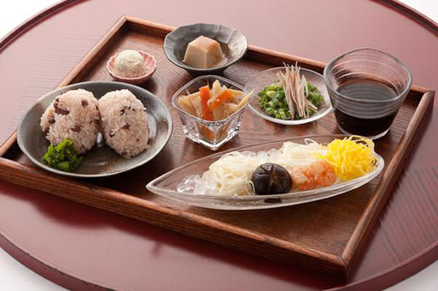 「三輪素麺セット（冷・温）」　1,200円