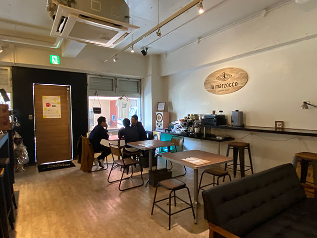 Connect Coffee interior