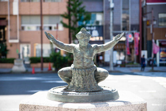 West Entrance of Ryogoku station