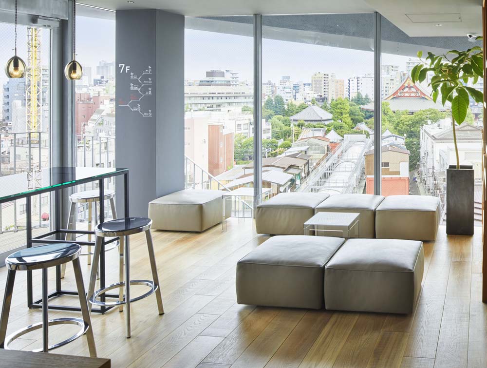 7樓的LoungePhoto: Nacasa & Partners