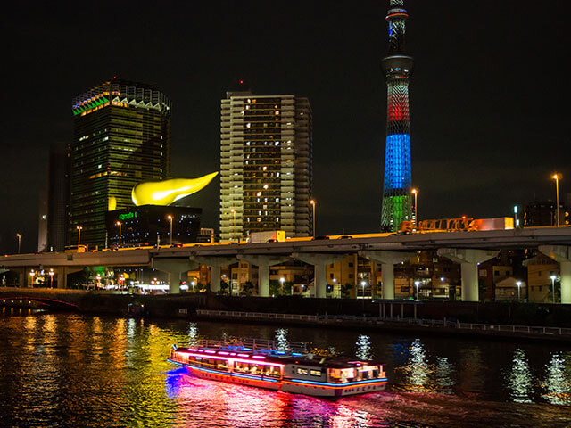 Night Cruise on the Sumida River