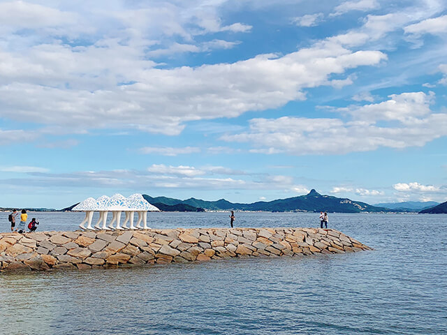 【香川】能遇見藝術與貓的瀨戶內海上的男木島—建議散步行程