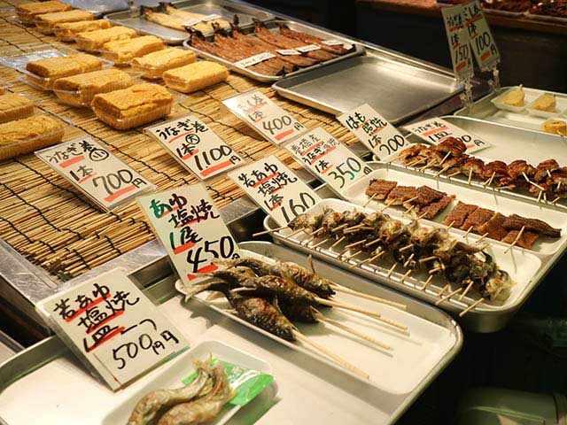 山元馬場商店　許多川魚商品