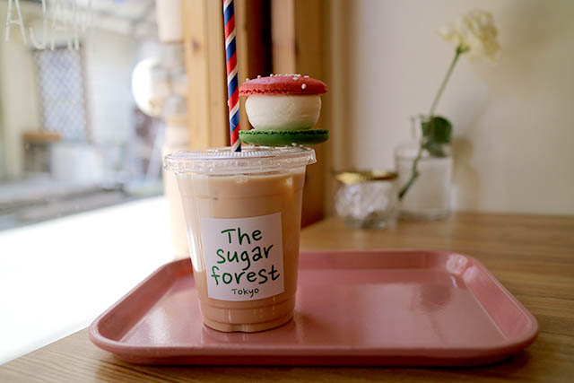 「The Sugar Forest」　牛乳（聖誕節Ver.）　400日圓 / 飲料　400日圓～（兩者皆含稅）