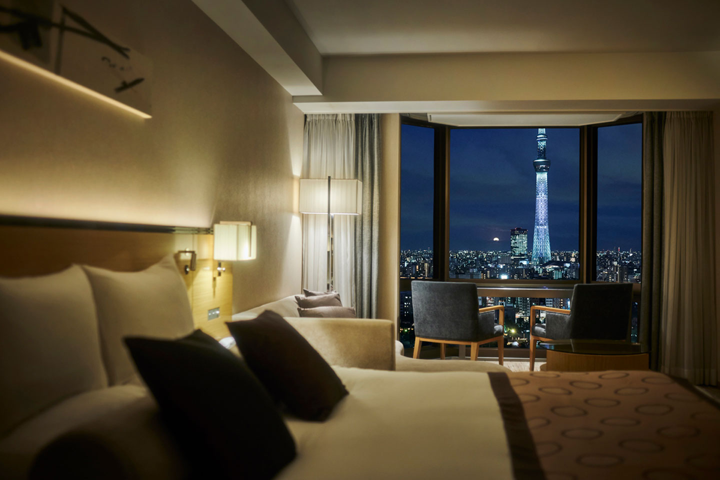 【東京】絕景！可以從房間眺望「東京晴空塔®」的飯店7選｜東京觀光、記念日必來