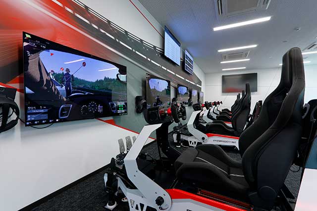 The Porsche Experience Center Tokyo Simulator Lab