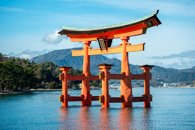 Perhaps Japan’s most iconic torii is the floating torii gate of Itsukushima in Miyajima
JordyMeow, CC BY-SA 3.0, via Wikimedia Commons