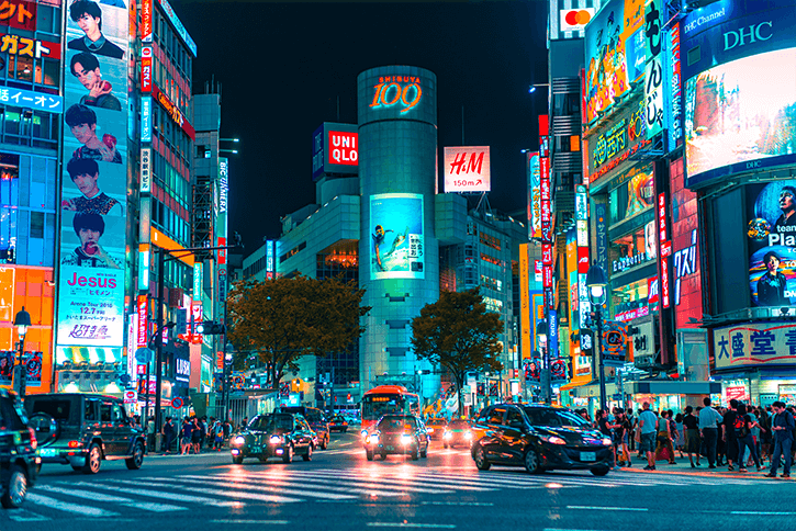 All of the usual must-see locations in Tokyo can be reached via trains using the Greater Tokyo Pass, including Shibuya’s famous scramble crossing area (above). Photo by Jezael Melgoza on Unsplash