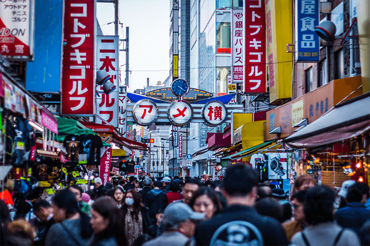ช้อปแบบคนท้องถิ่นเมื่อคุณสำรวจถนนร้านค้าปลีกโชเทนไกของญี่ปุ่น