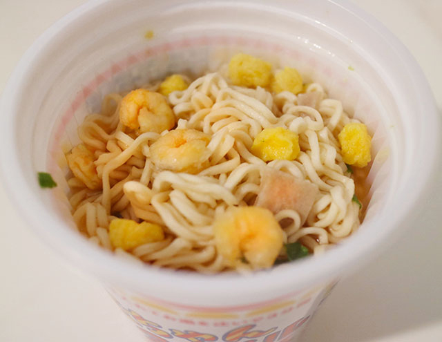 こちらはあっさりとした醤油味！