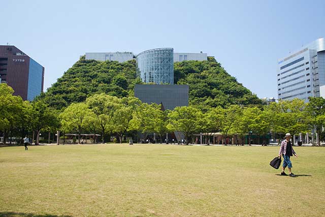 Acros Building -Fukuoka's Eco- Friendly Landmark.