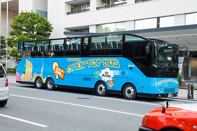 Fukuoka open top Bus