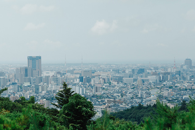 Climb up Mt. Utatsu for Views Over the City