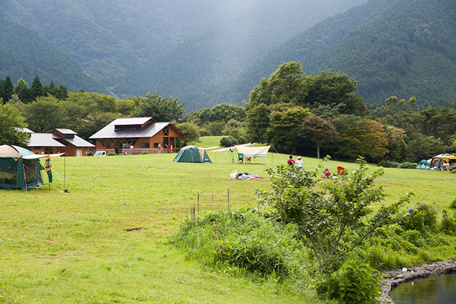 Lake Tanukiko Camping Ground in Fujinomiya