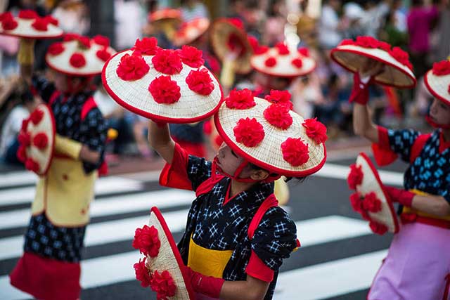 야마가타 하나가사 축제