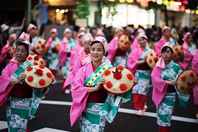 야마가타 하나가사 축제